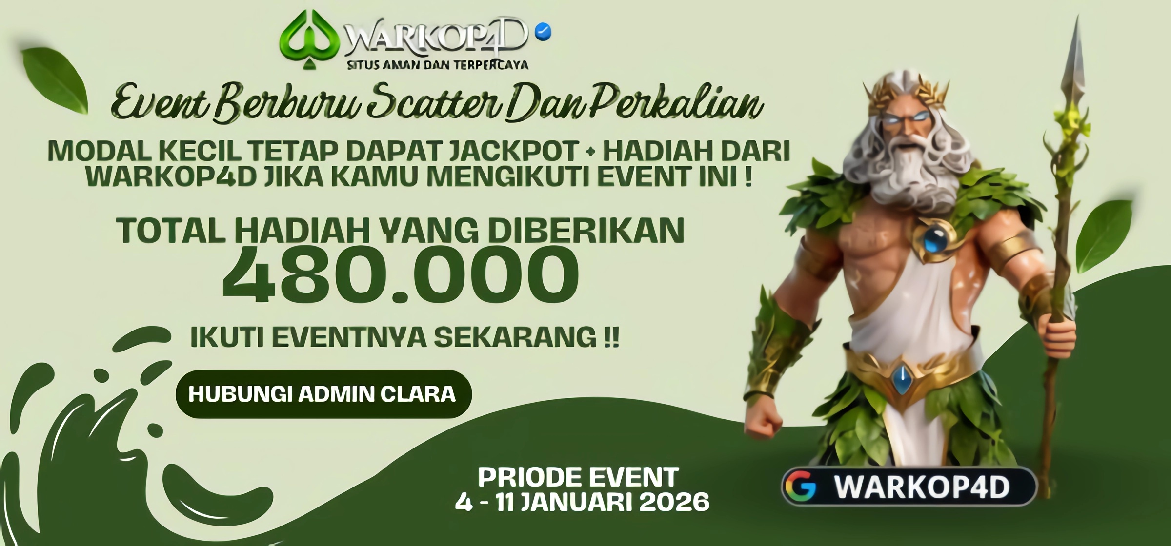 EVENT BERBURU SCATTER DAN PERKALIAN